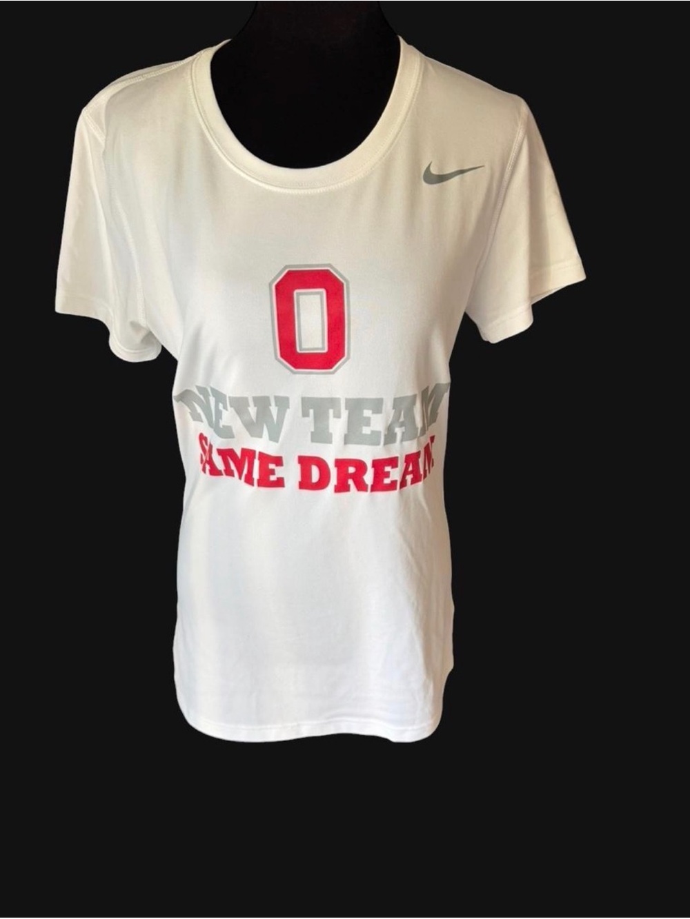 Nike Dri-FIT Ohio State Buckeyes New Team Same Dream Graphic Tee Women’s Small - Picture 2 of 5